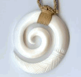 Open Spiral Pendant