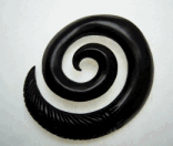 Open Spiral Pendant