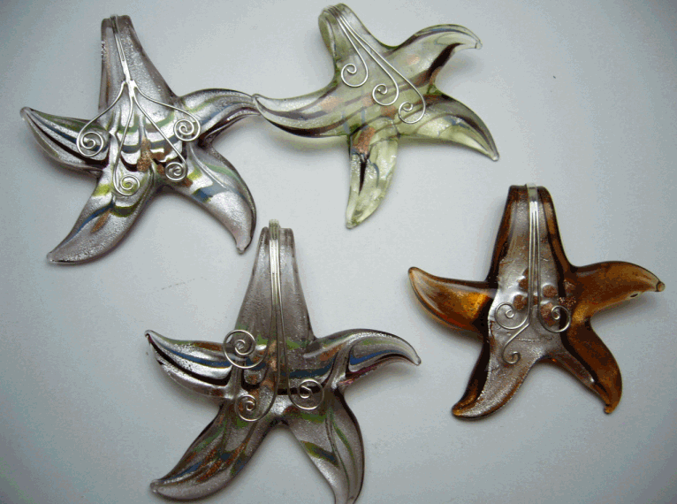 Star Murano Glass Jewelry