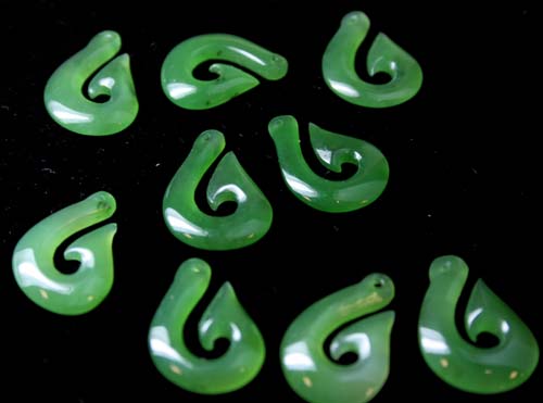 Hook Jade Pendant