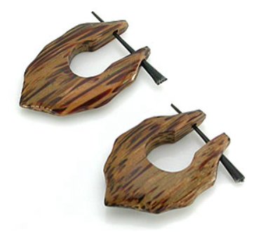 Coconut Wood Body Jewelry