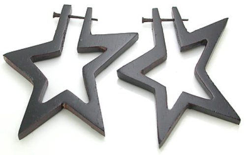 Star Wood Body Jewelry