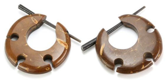Coconut Shell Body Jewelry