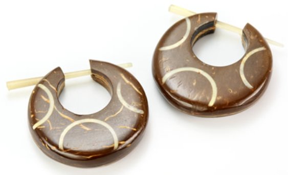 Coconut Shell Body Jewelry