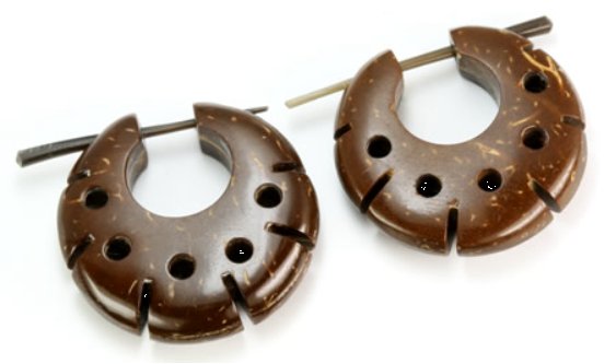 Coconut Shell Body Jewelry