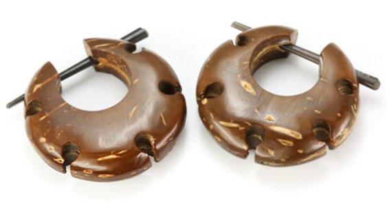 Coconut Shell Body Jewelry