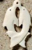 Double Dolphin pendant